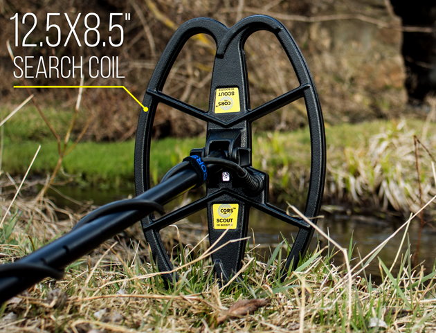 CORS SCOUT Hochleistungsspule f&uuml;r Garrett ACE 150/200i/250/300i/350/EuroAce/400i 