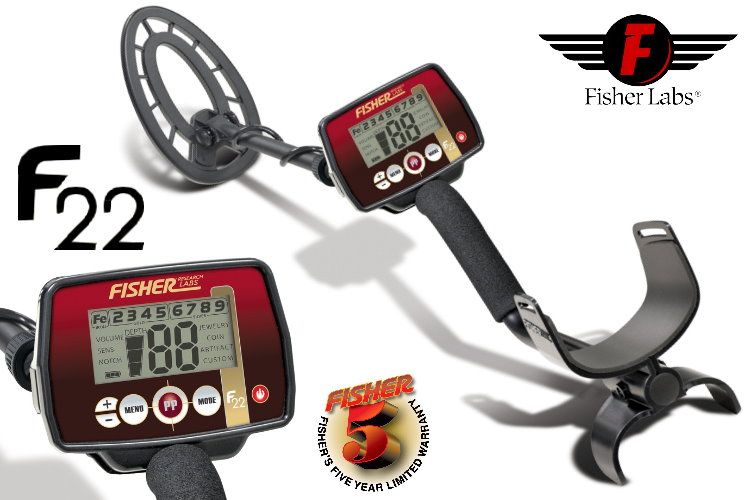 Fisher F22 Metalldetektor